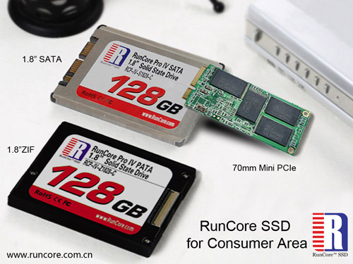 user installable notebook SSDs  from RunCore - click for more info