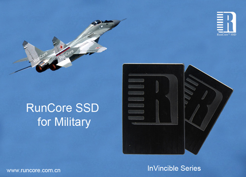 RunCore SSDs for military applications - click to see more info